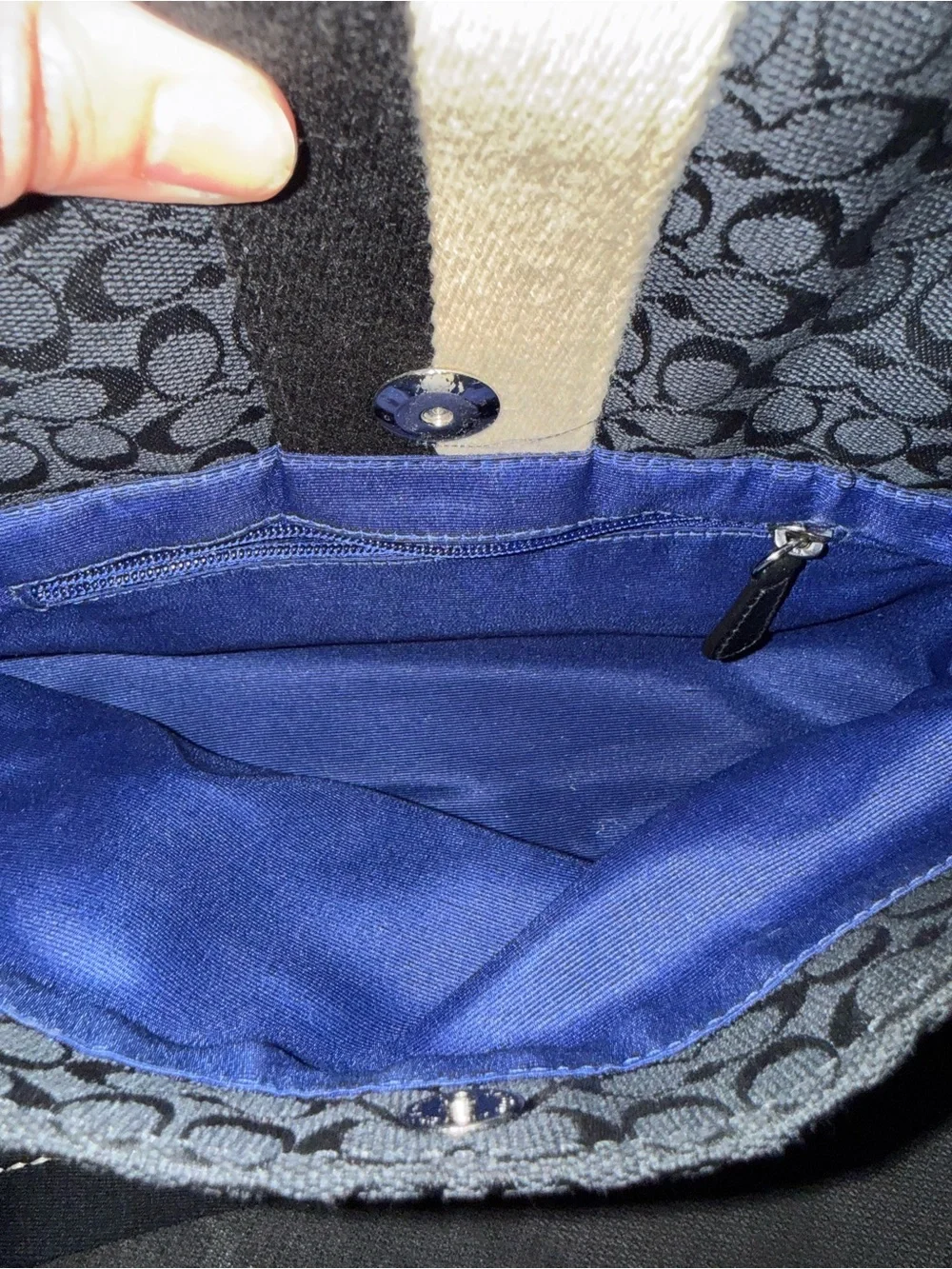 Coach Signature Stripe Messenger Bag 70182